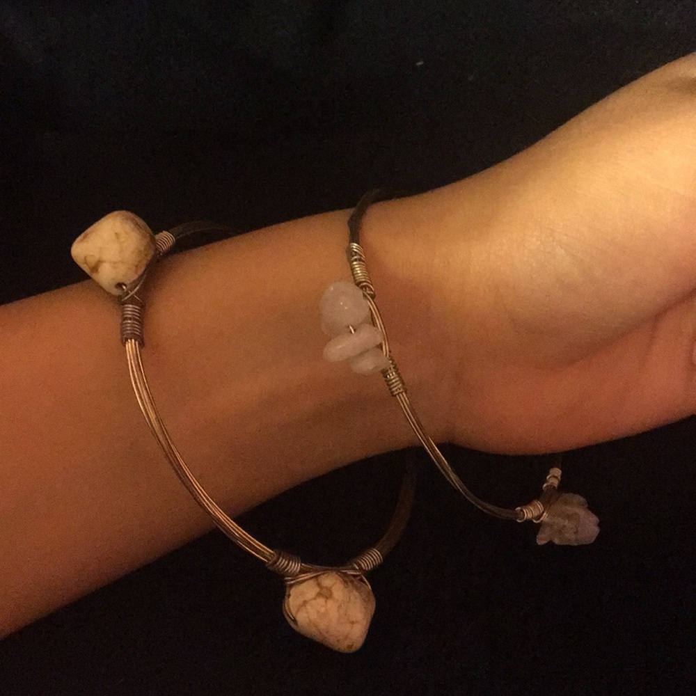 Bourbon and bow ties bracelets